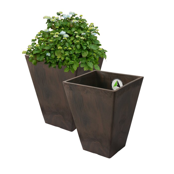 Charlton Home  Cara  Composite Pot Planter  Wayfair